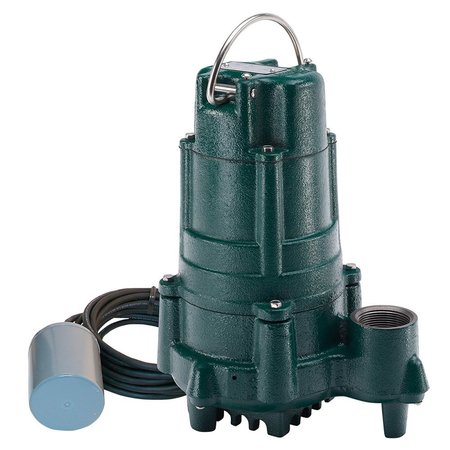 ZOELLER 115V 1 HP Effluent Pump With Variable Level Float Switch 140-0005